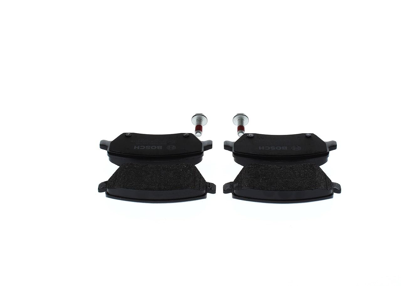 BOSCH Plaquettes de frein avant (jeu) 0986424795 | Qualité Bosch - Réduction du Bruit et de la Poussière - Certifié ECE-R90 - Sans Cuivre - Avec Accessoires