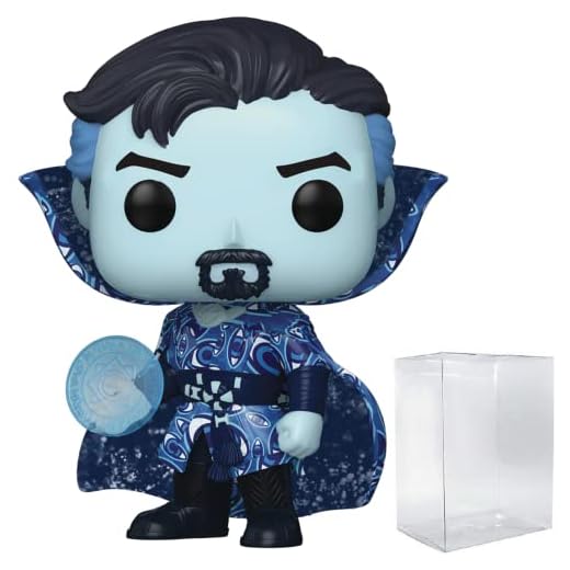 POP Marvel: Doctor Strange Multiverse of Madness - Figura de vinilo de Chase Funko de edición limitada de Dr. Strange (incluye funda protectora de caja compatible), multicolor, 3.75 pulgadas