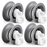 BUNNY BUGGS 611666 Dishwasher Upper Rack Roller Wheel Kit, Compatible with Bosch Dishwashers...