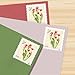 Red Tulips 2024 5-Cent (Sheet of 20) Flowers Denominated Mail-Use Additional Postage Stamps