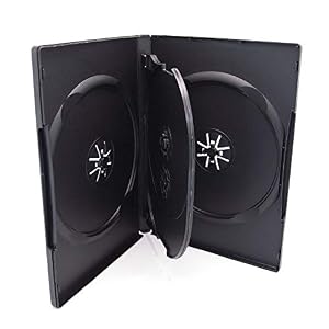 25 Stück MAXTEK Quad 4 Disc DVD-Hüllen