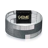 NFC Memory Bracelet for Women Men, Custom Bible Voice AI Bracelets - Voice Record In Memory of Loved Ones Keepsake Jewelry, Memorial Gifts, Sympathy Gift for Family, Healing (Gray, L - Fits Wrist 7.0''-8.25'')