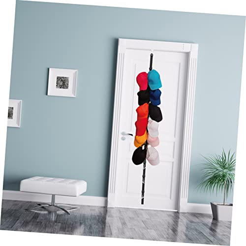 10 perchas para guardar sombreros sin deformar las viseras en puertas y armarios pequeños 6