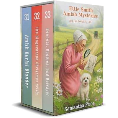 Ettie Smith Amish Mysteries Box Set: Books 31 - 33: Amish Burial Blunder: The Gingerbread Christmas Crisis