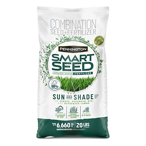 Pennington Smart Seed Sun and Shade Grass Mix 20 lb Cover