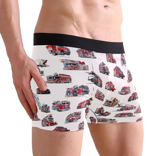 Green Alien Moon Ufo Mens Underwear Boxer Briefs4
