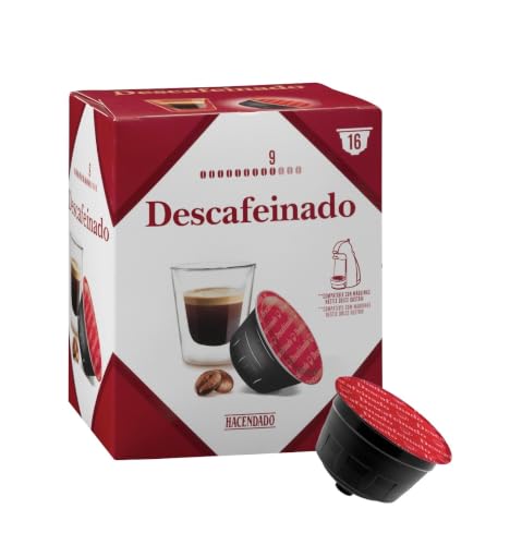 Café Descafeinado en Cápsulas Hacendado (compatible con Dolce Gusto) 16 cápsulas