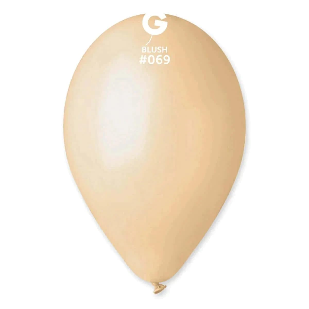 Gemar50 Organic Latex Balloons 30 cm Blush