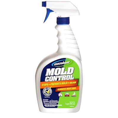 Concrobium Mold Control, 32 oz Spray Eliminates & Prevents Mold EPA-Registered, Bleach-Free, Odorless, VOC-Free