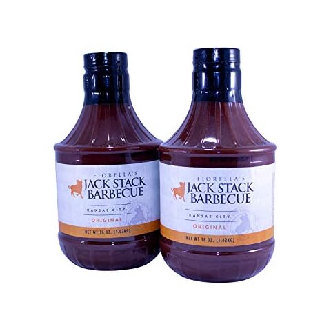 Jack Stack KC BBQ Sauce, 2-36oz Cover