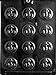 Cybrtrayd N022 Anchor Mints Chocolate Candy Mold with Exclusive Cybrtrayd Copyrighted Chocolate Molding Instructions