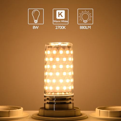 LED E27 8W Lampe – Ersatz für 60W bis 80W Halogenlampen
