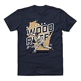500 LEVEL Brandon Woodruff Player Map D Men's Cotton T-Shirt (True Navy, XL)