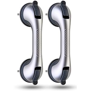 2 Pack Suction Cup Shower Grab Bars...