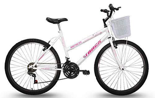 Bicicleta, Track Bikes, Aro 26, Serena, Branca