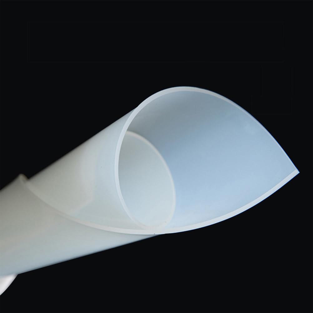 Guarnizione in Silicone ad Alta Resistenza al Calore, Foglio di Gomma Flessibile e Impermeabile per Isolamento e Tenuta, Ideale per Forno, Motore e Cucina,0.6m*1.2m*4mm