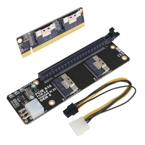 Carte adaptateur SlimSAS 8I X2 PCIE 4.0 X16 pour étendre vos ports