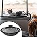 predolo Cat Hammock,Cats Shelves, Foldable,Modern,Comfortable Wall Mounted Cat Bed for Sleeping Playing Climbing Easy Installation, Black