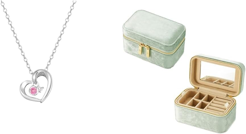 ♪新品未使用 4°C(ヨンドシー) 【2月誕生石】シルバー ネックレス　ハート リボン済＆紙袋 4°c ヨンドシー ネックレス 正規品 レディース 2