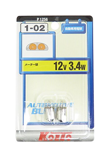 Amazon | KOITO [小糸製作所] ミニチュア球 12V 3.4W (2個入り