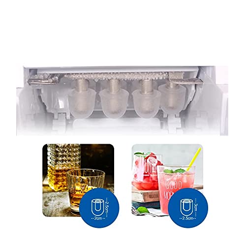 Mini Automatic Electric Ice Maker Bullet Round Block Making Machine Small Bar Milk Tea Coffee Shop