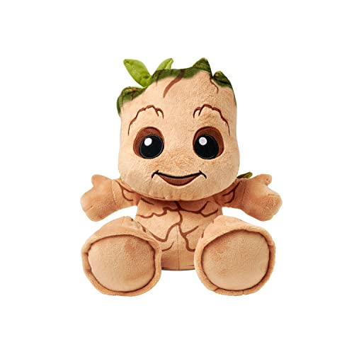 Disney Store Official Marvel Guardians of The Galaxy Baby Groot Big Feet Plush - Official 10 Inch Soft & Cuddly Collectible Toy - Perfect for Fans & Kids
