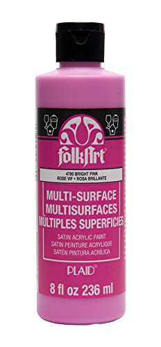 Image of FolkArt Multi-Surface Paint (8 oz), , Bright Pink