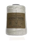 Krafty Gourmet Butchers Cooking Twine, Heavy-Weight 16-Ply Kitchen String, Natural Cotton, Oven Safe, Great for Meat Prep and Crafting, 500-Ft Cone, Pack of 1