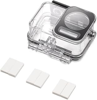 SOLKIN [Drone parts] For DJI Osmo Action 3 Waterproof Case IP68 Provides Waterproof Protection at Depths of Up To 60 Meters [Easy to install]