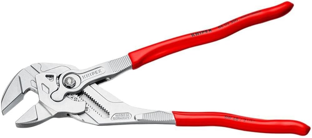 KNIPEX Pliers Wrench, Chrome (86 03 300 SBA)