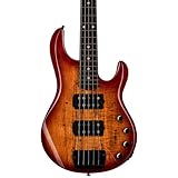 Sterling By Music Man StingRay RAY35HH 5-string Bass Guitar - Blood Orange Burst