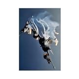 Military Collection Poster Dassault Rafale Poster Canvas Poster Wall Art Decor Print Picture Paintings for Living Room Bedroom Decoration Unframe-style 12" L X 18" W