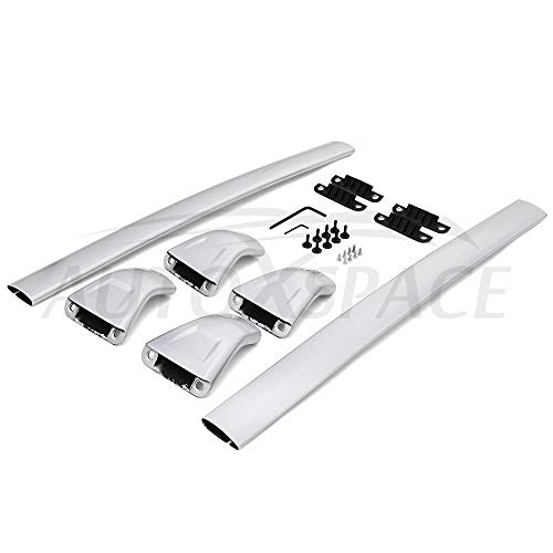 Kingcher-Auto 4 Pieces Fit For Mazda Cx-5 2017 2018 2019 Luggage Roof Rails Rack Cross Bars Baggage Box Carrier Holder #TOP4