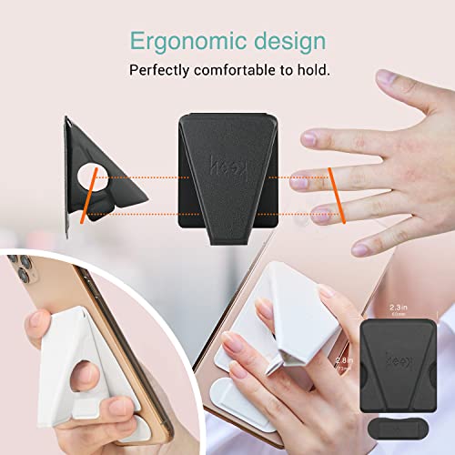 Gripstand Beak - Aiming For Perfect Grip, Cell Phone Grip, Phone Grip Holder, Phone Grips For Back Of Phone, Slim, For Iphone , For Samsung Galaxy, For Google Pixel And More (Yatagarasu Black) #TOP4