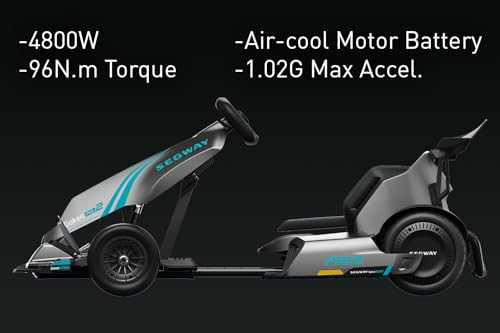 Segway Ninebot Gokart Pro 2 - High-Speed Electric Go Kart for Ages 14+, Drift & Race with Speeds Up to 26.7 mph by Segway - Used condition - Image 3