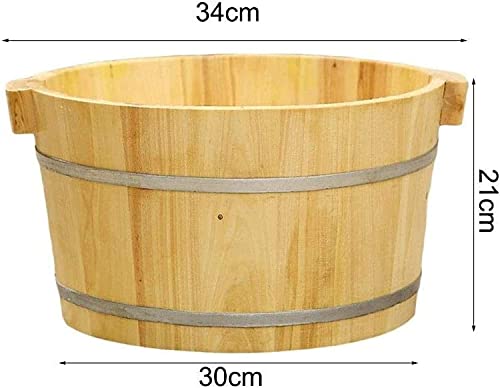 Barril de Madera para Remojar Pies Pedicure Spa miniatura 7