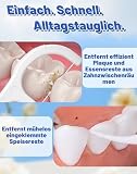 400 nitek dentystycznych patyczki 3 w 1, nić dentystyczna z wykałaczką, czyścik języka, potrójna pielęgnacja zębów, międzyzębowe flossery, pałeczki z nicią dentystyczną do czyszczenia zębów, szczeliny