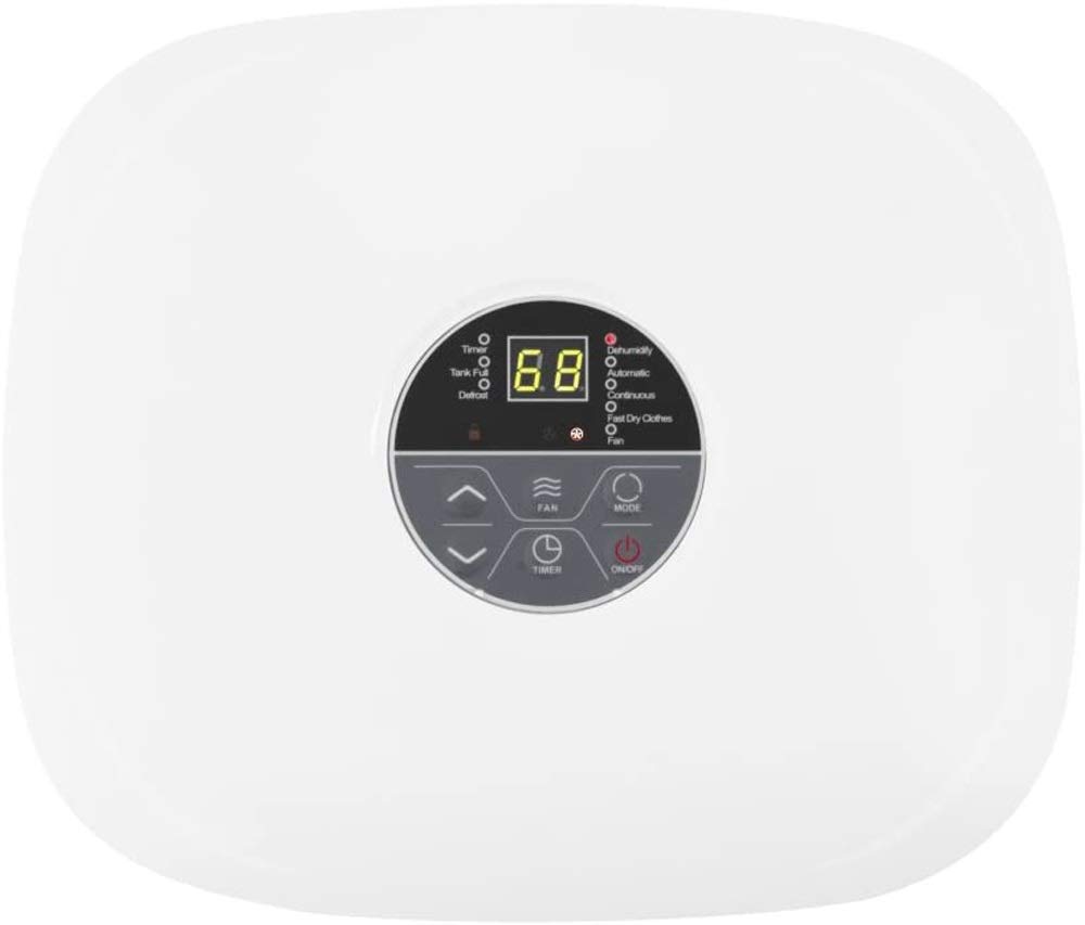 Deumidificatore, deumidificatore d'Aria, deumidificatore Portatile, deumidificatore Mobile per umidità, Muffa, umidità in Cucina, Camera da Letto, roulotte, Ufficio, Bagno, seminterrato