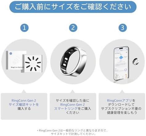 RingConn Gen 2 サイズキット 画像2