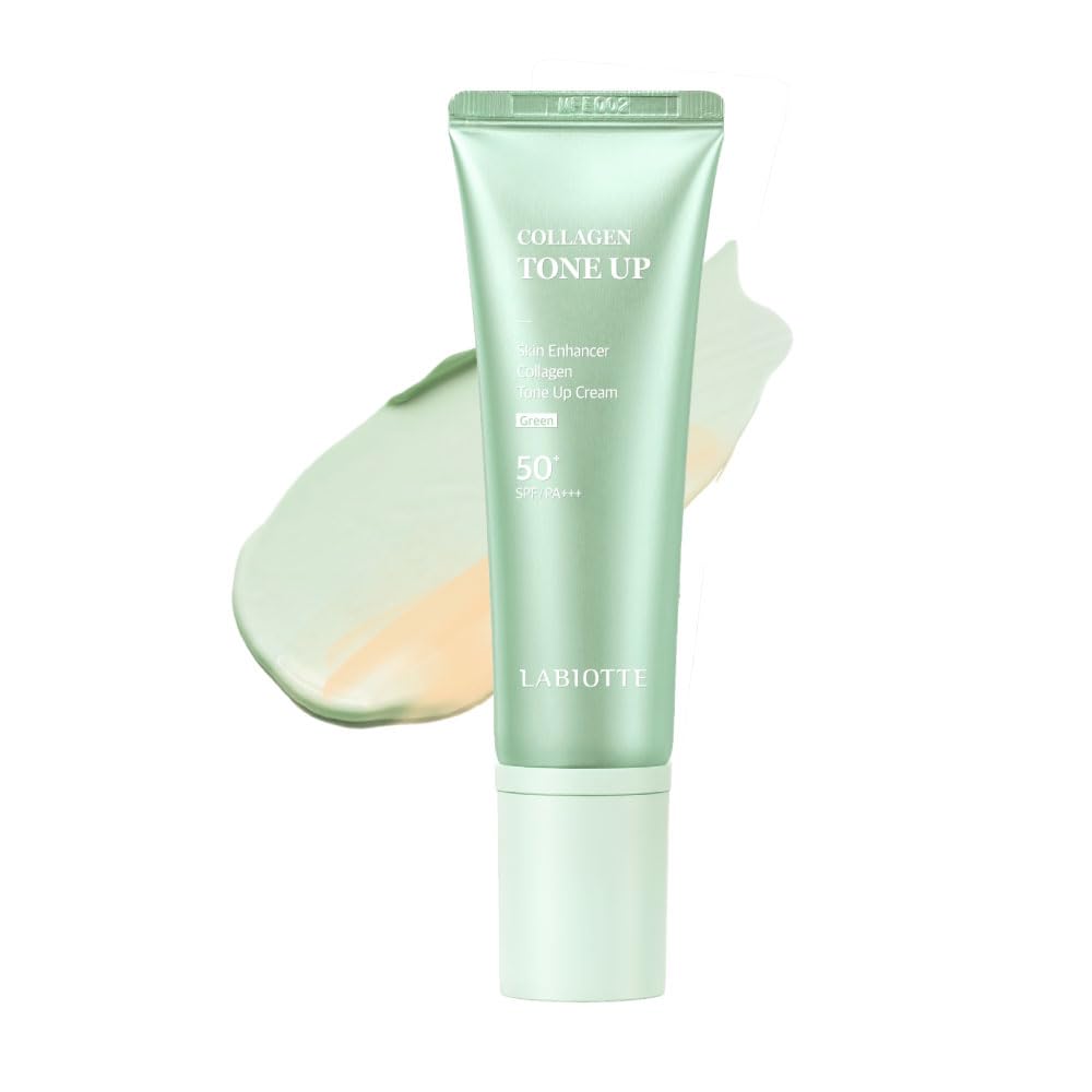 LABIOTTE スキンインハンサー トーンアップクリーム 化粧下地 日焼け止め 顔 色味調整 uv下地 SPF50+ PA++++ ラビオッテ | グリーン 赤み くすみ 透明感 低刺激 ツヤ肌 保湿 崩れない ラビオット ラビオト 化粧品 化粧品セット