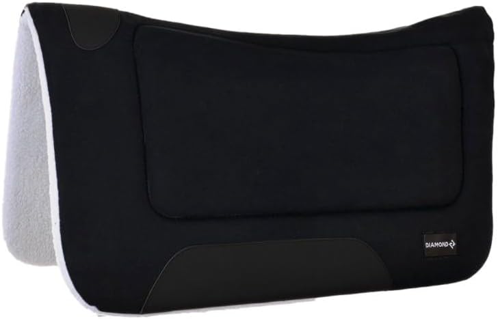Circle Y Diamond R Economy Canvas/Fleece Pad