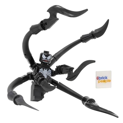 LEGO Superhelden: Venom Minifgure mit langen Armen (Anhänge)
