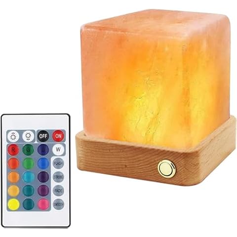 Natural Cordless Colour Changing Salt Lamp Cover