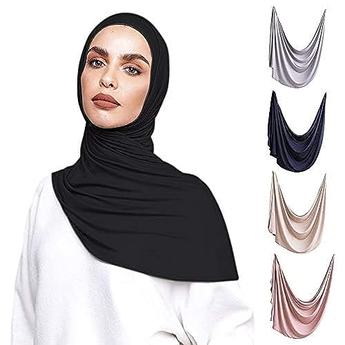 VOILE CHIC Instant Hijab Scarf for Women - Premium Jersey