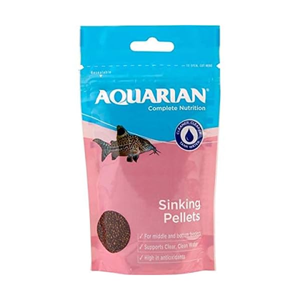 AQUARIAN Complete Nutrition, Aquarium Bottom Feeder Fish Food Sinking