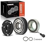A-Premium Air Conditioner AC Compressor Clutch Kit Compatible with Subaru Forester 2007-2013, Impreza 2007-2014, WRX 2012-2015, WRX STI 2014-2020, 2.0L 2.5L
