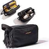 LOCHBY® Mini Venture Pouch | Multipurpose Tactical Mini Tool Bag | Water Resistant Waxed Canvas | Dual-Sided Zipper Pouch | for Motorcycle, Bike, EDC, Pen, Pencil, Art, Tech & Travel