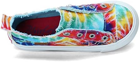 Blowfish Malibu Baby-Girls Play-t Sneaker, Rainbow tie dye, 8 Toddler | Image 5
