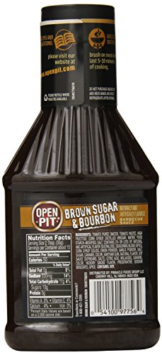 Open Pit Brown Sugar And Bourbon -Thick And Sweet Bbq Sauce, 18 Ounce (Pack Of 6) #TOP1