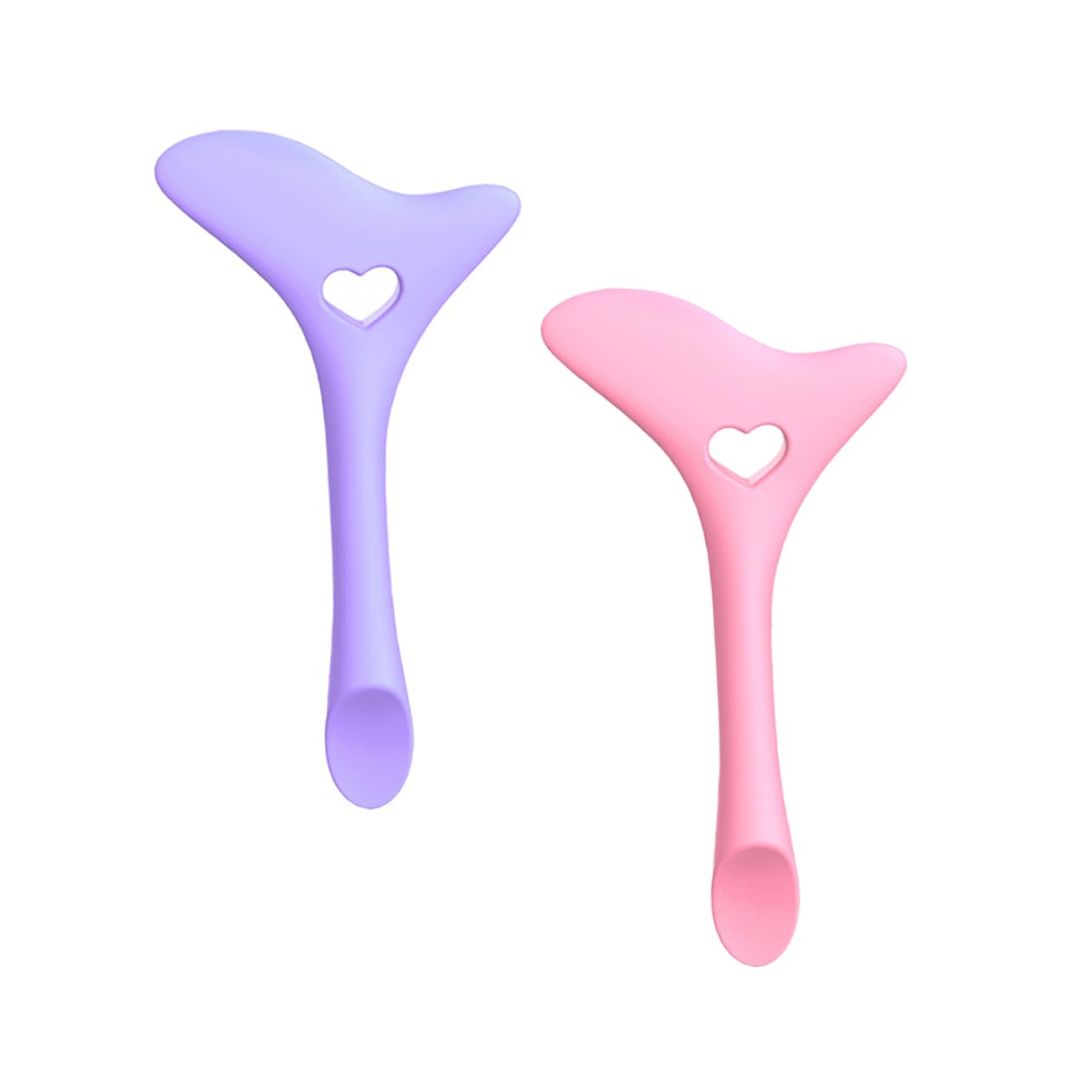 Ipetboom 2 Pcs Eyeliner Marscara Tool Face Mask Applicator Lipstick Wearing Aid Eyeshadow Applicator Plate Makeup Tools Marscara Drawing Seal Make up Miss